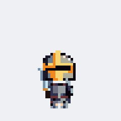 Melee sword attack animation